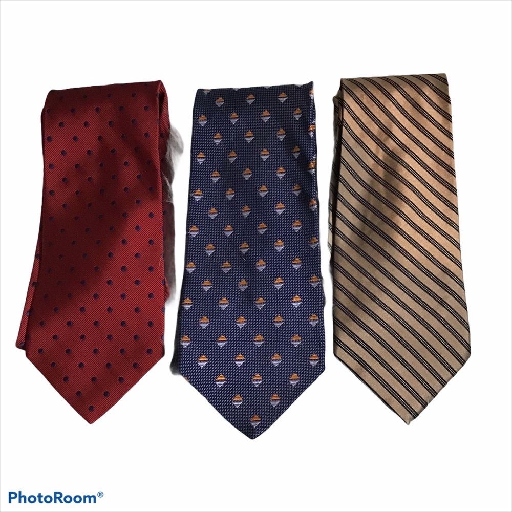 Set of 3 Silk Ties